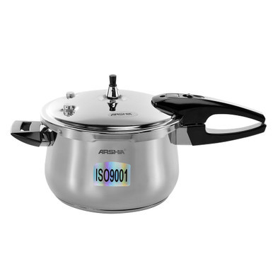 Arshia Stainless Steel Pressure Cooker With Aluminum Base 24cm