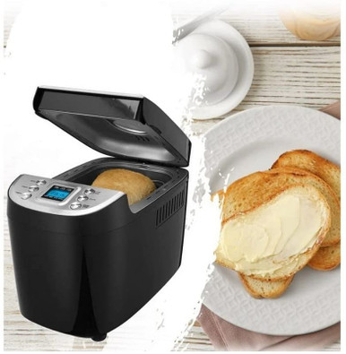 Arshia 12 In 1 Digital  Bread Maker Black