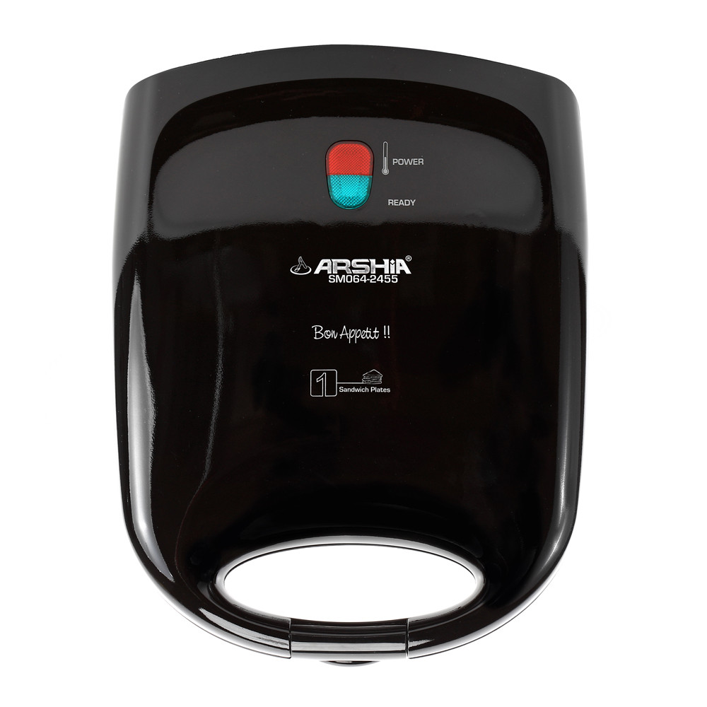 Arshia Sandwich Maker  1 Sandwich Plate Black