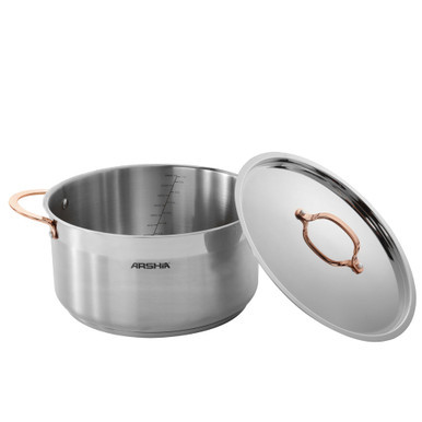 Arshia Stainless Steel Cookware Set 12pc