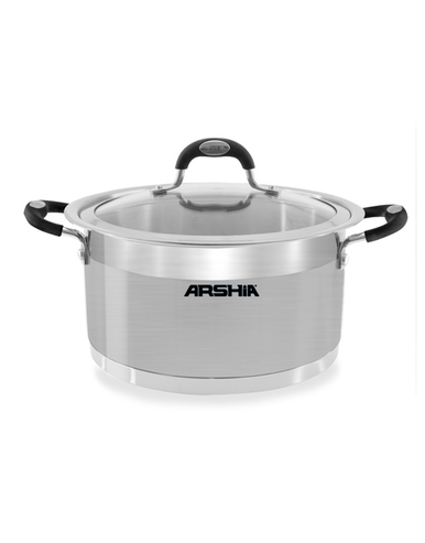 Arshia Stainless Steel Casserole 26cm