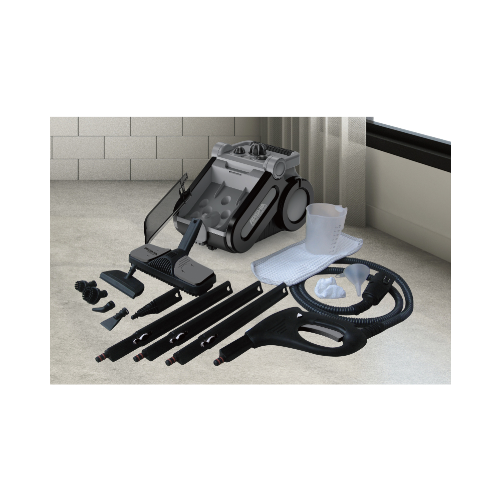 Arshia Steam Cleaner Black