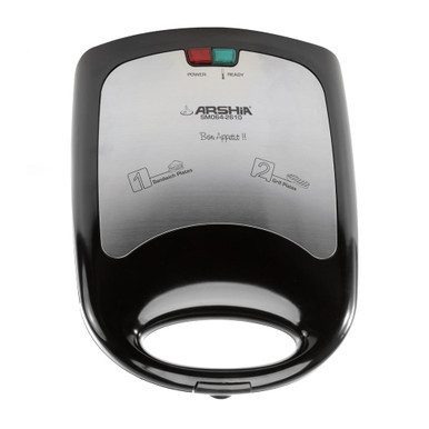 Arshia Premium Sandwich Maker  Black