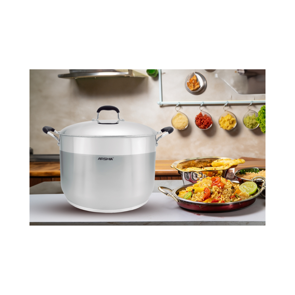 Arshia Premium Stainless Steel Casserole 36cm