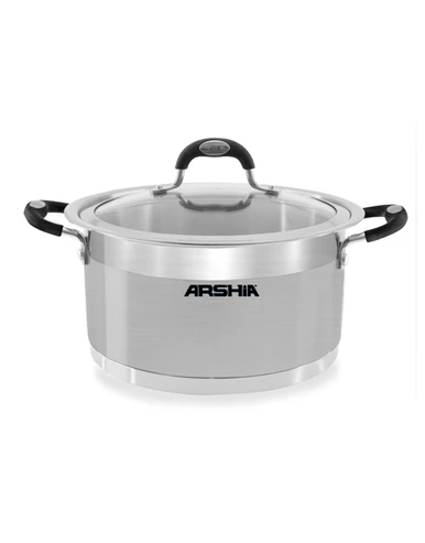 Arshia Premium Stainless Steel Casserole 24cm