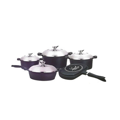 Arshia Die Cast Cookware Set 10pcs CO612