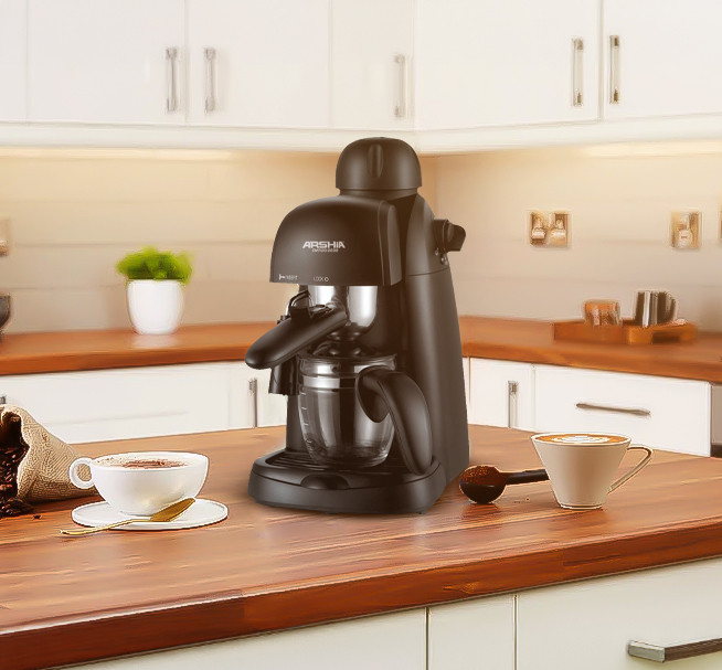 Arshia Espresso Maker 15 Bar Pump Pressure