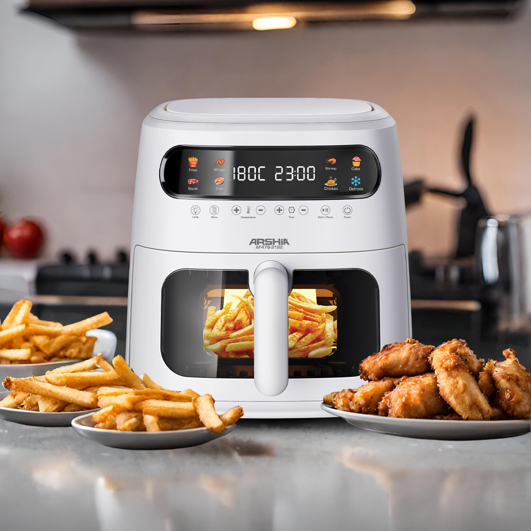 Arshia Multifunctional Air Fryer 8L White