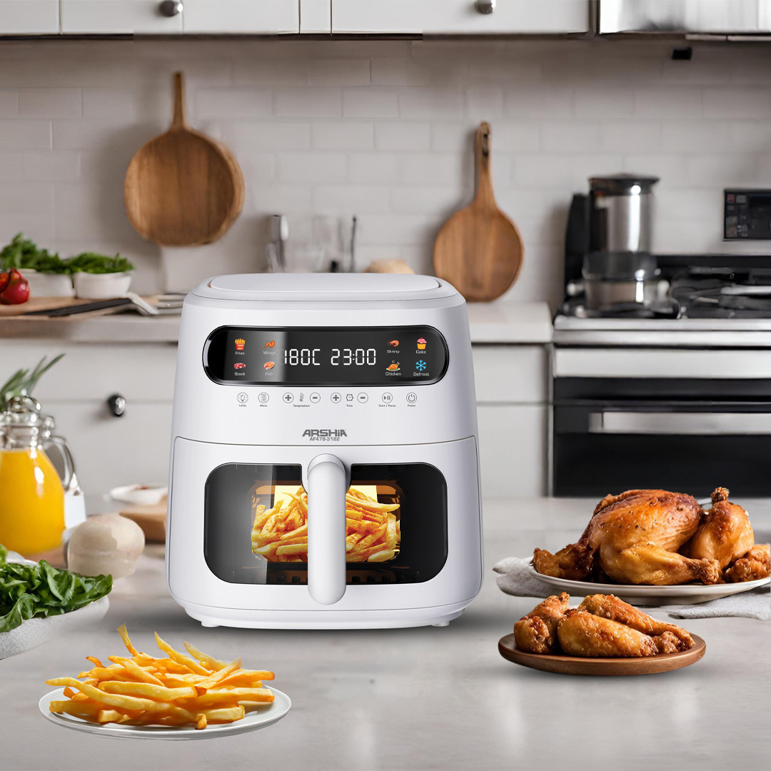 Arshia Multifunctional Air Fryer 8L White