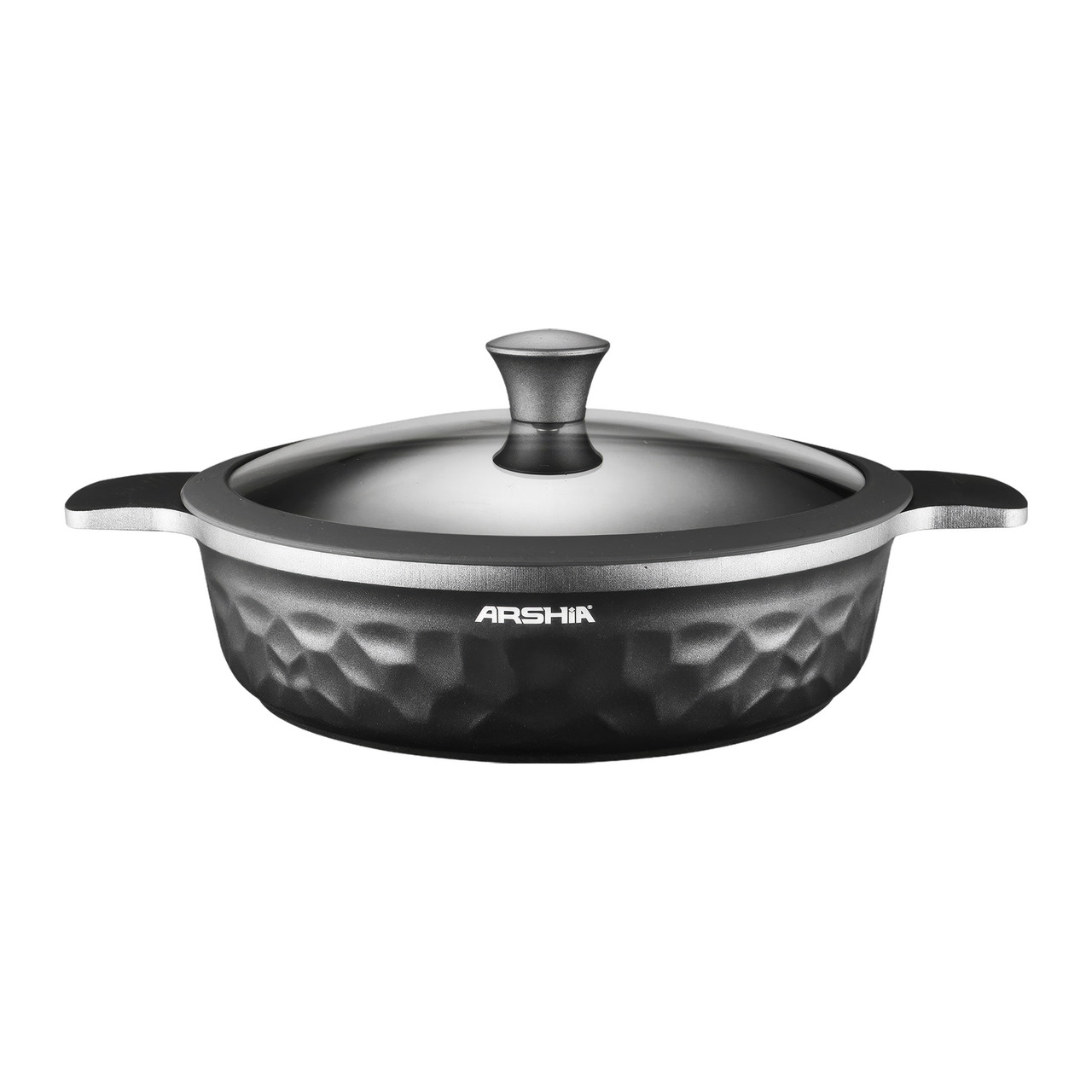 Arshia die-casting Shallow Pan & Lid  28cm