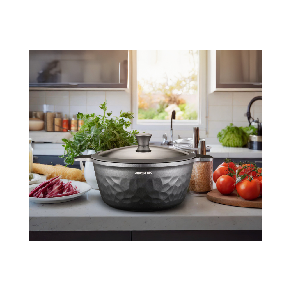 Arshia Die-casting Casserole with Lid 20cm
