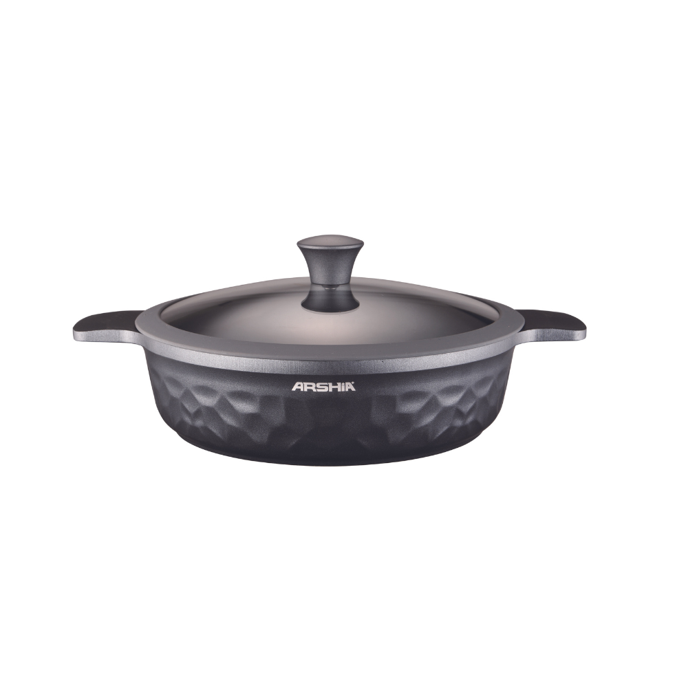 Arshia die-casting Shallow Pan & Lid 26cm