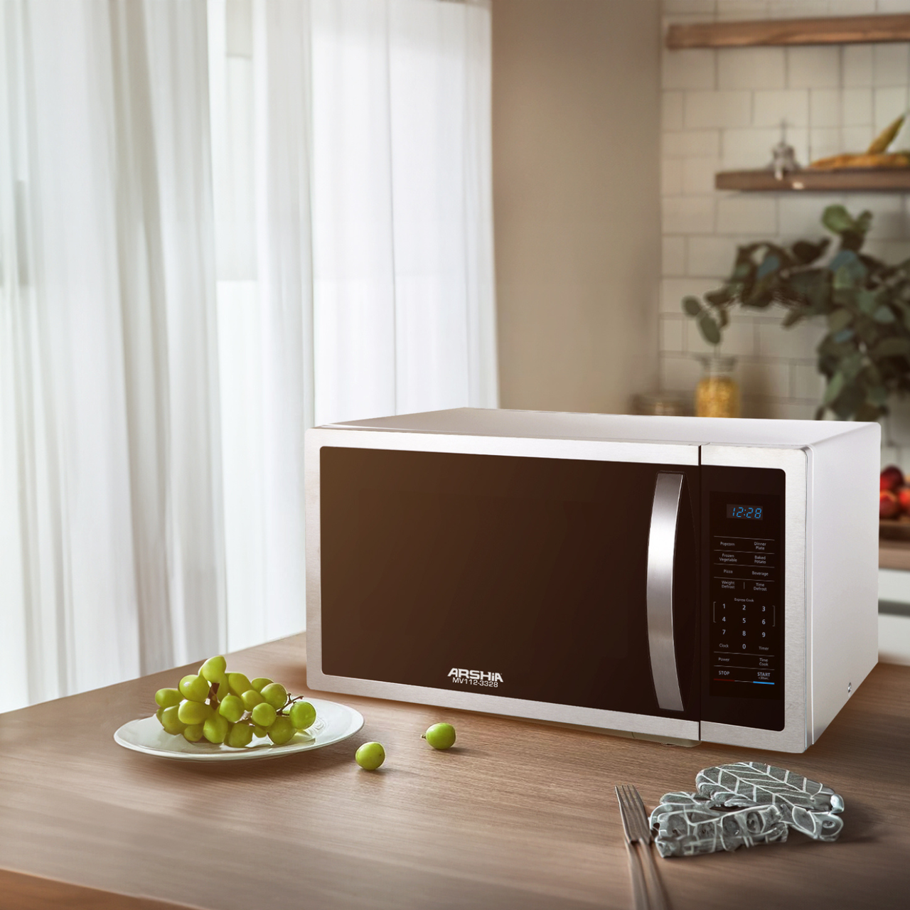 Arshia Microwave Oven White 45L