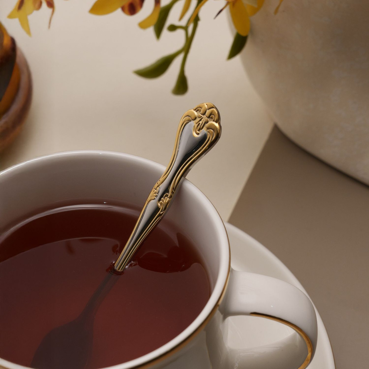 Arshia Stainless Steel Cutlery Set 95pcs Gold & Silver TM112GS