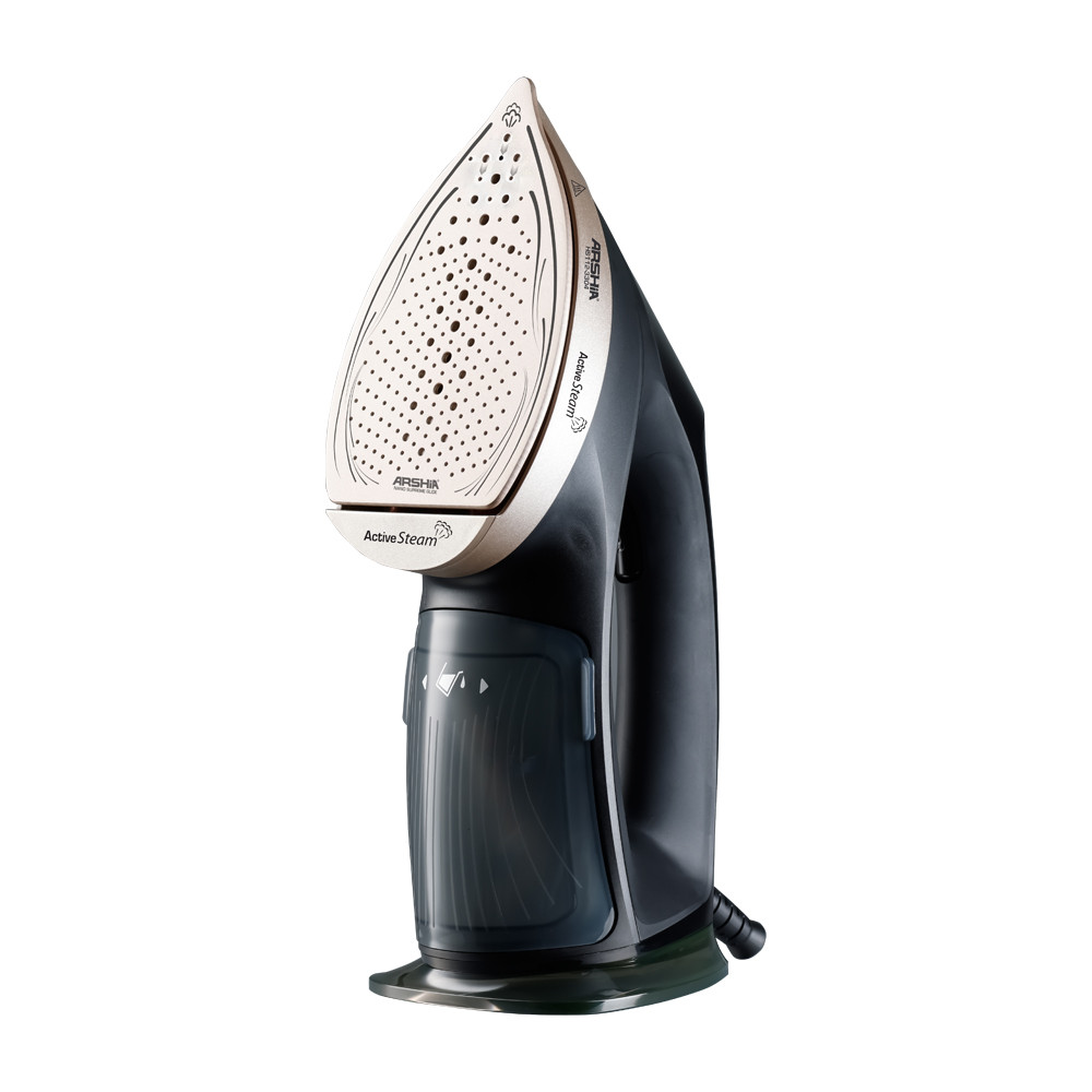 Arshia Handheld Steamer (Black and Gold)