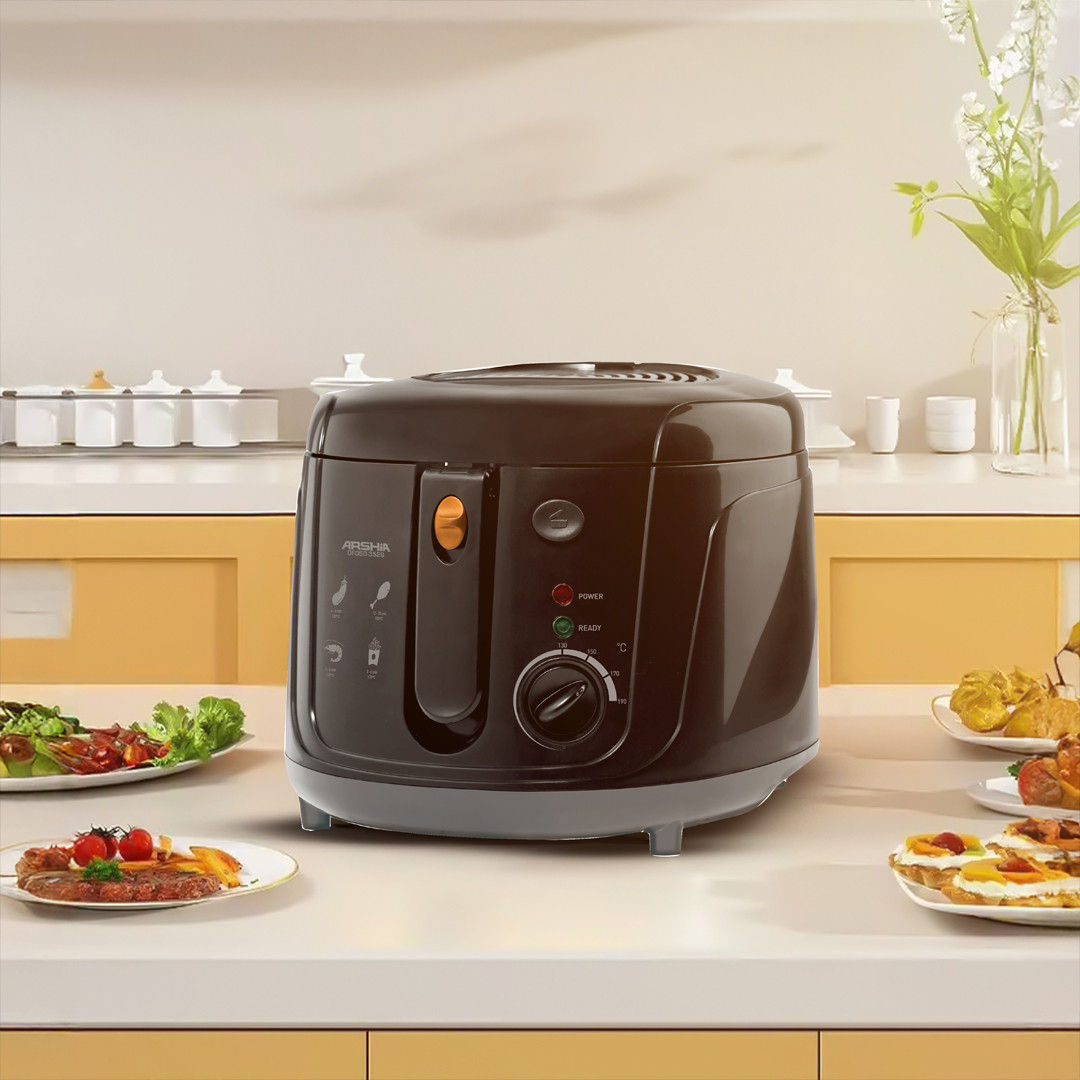 Arshia Deep Fryer (Black)