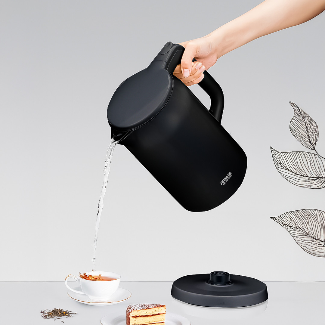Arshia 1.7L Electric Kettle (Black)