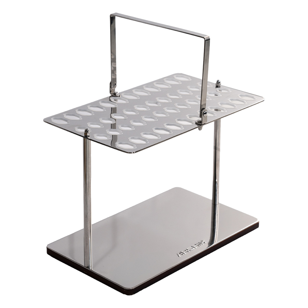 Arshia 48-piece Silver Matte Cutlery Set with Stand