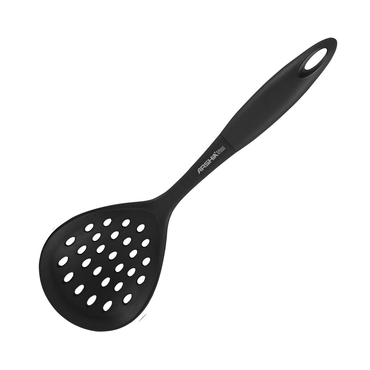 Arshia Silicone Utensil - Skimmer (Black)