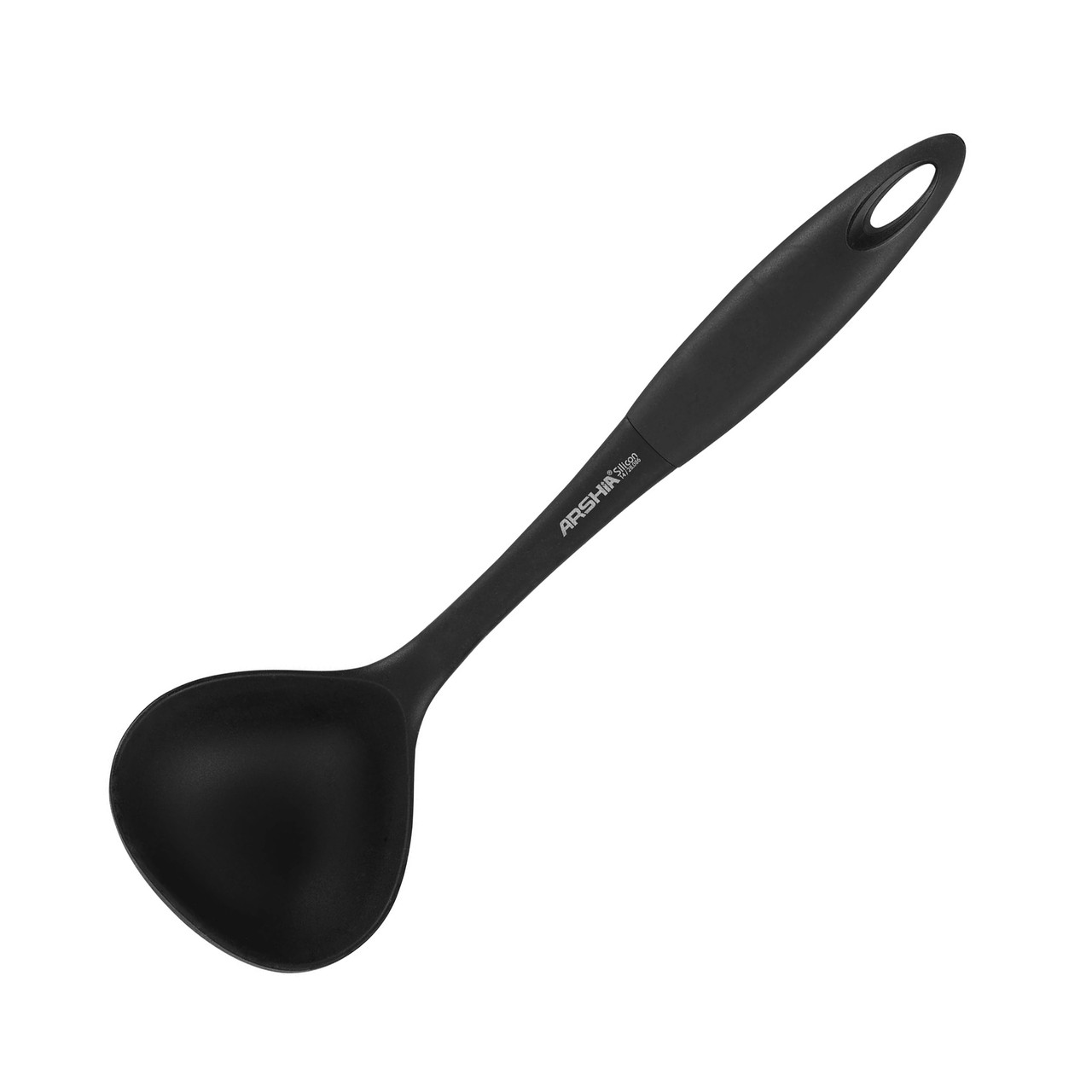 Arshia Silicone Utensil - Soup Ladle (Black)