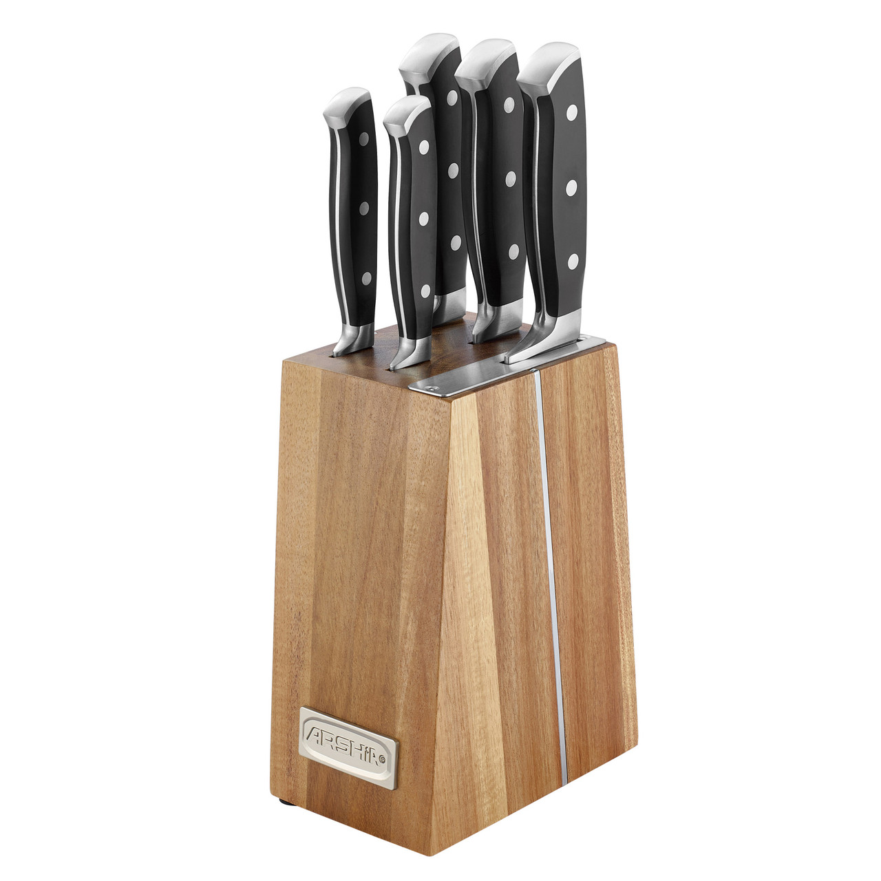 Arshia 6-piece Knife Set with Wooden Stand