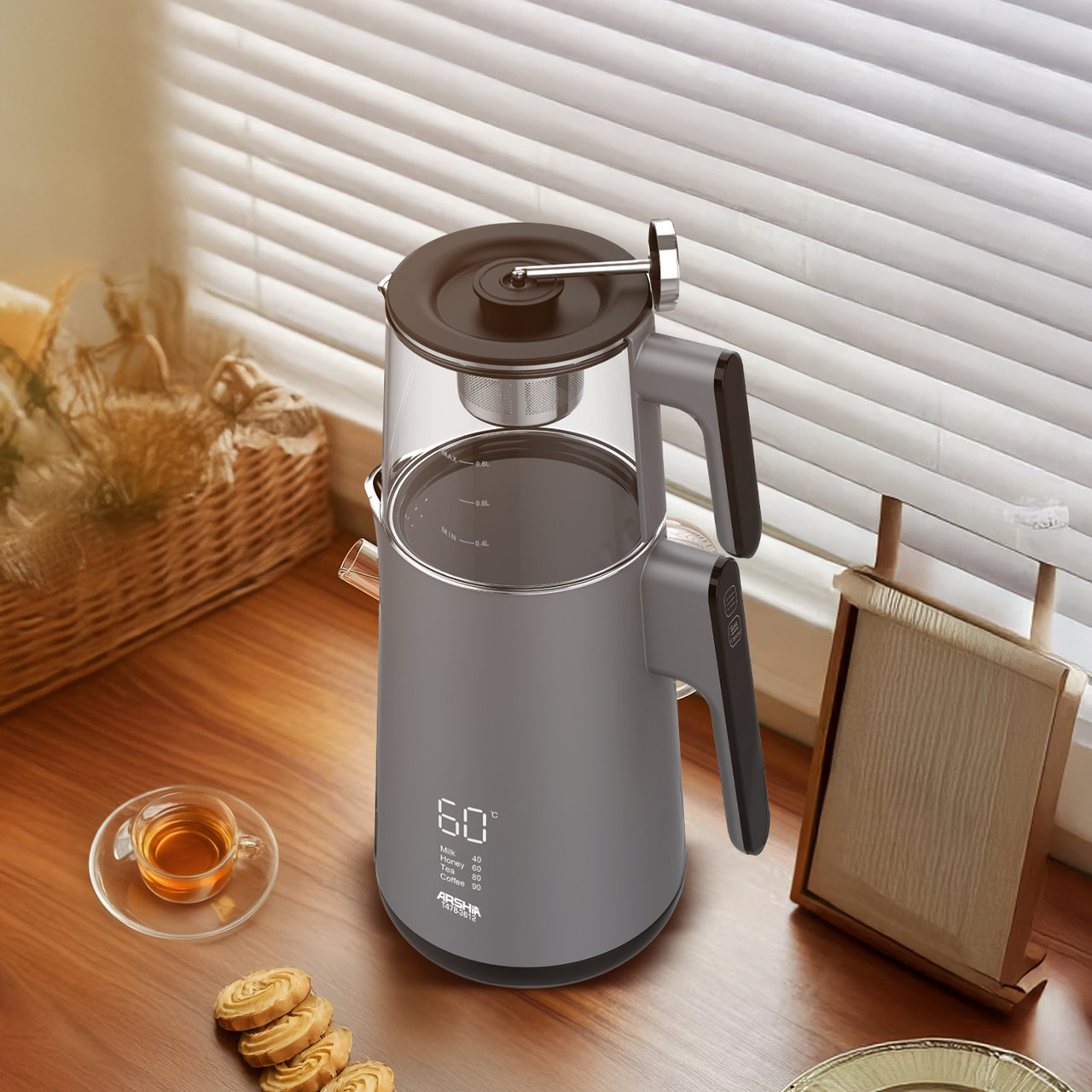 Arshia Tea Maker (Gray)