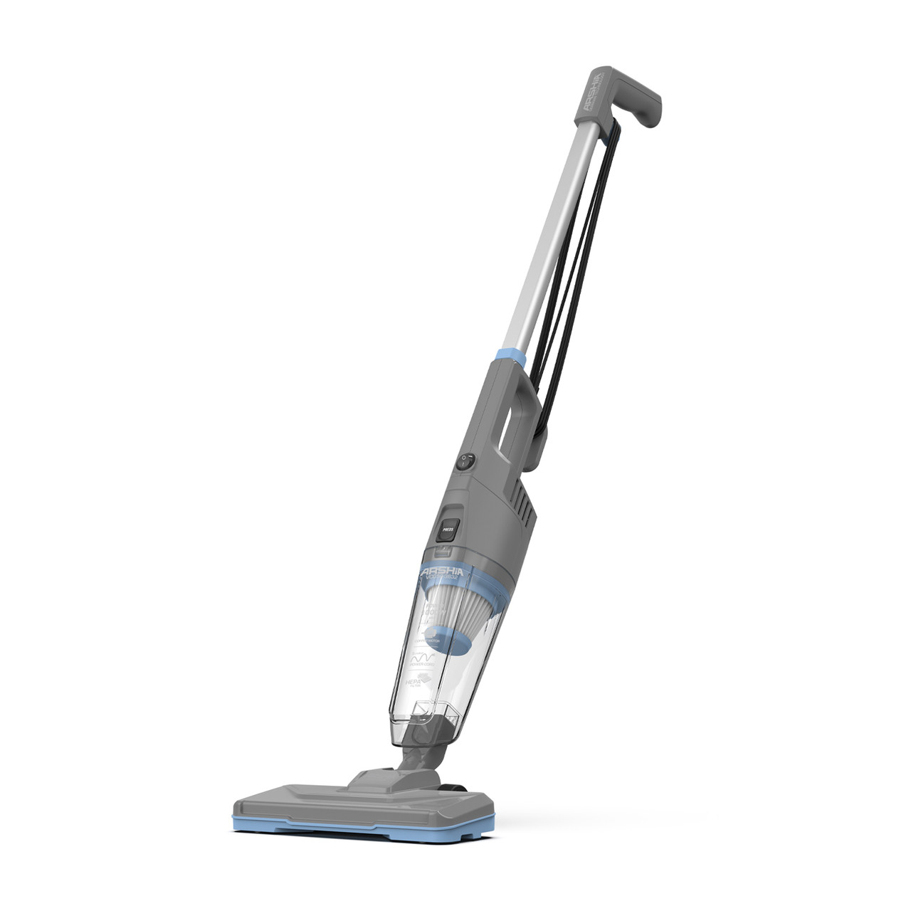 Arshia 3 in 1 Stick Vacuum Cleaner (Blue+Gray)