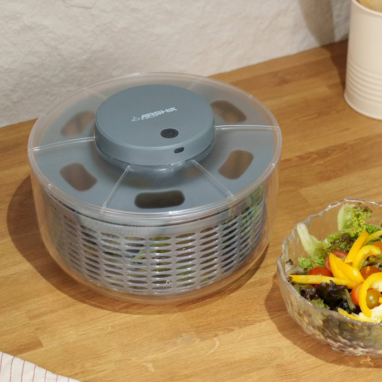 Arshia Rechargeable Salad Spinner