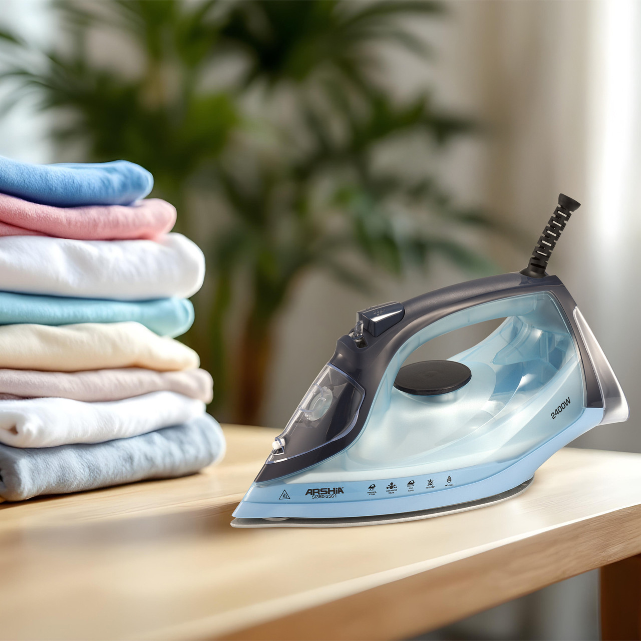 Arshia Steam Iron (Blue)