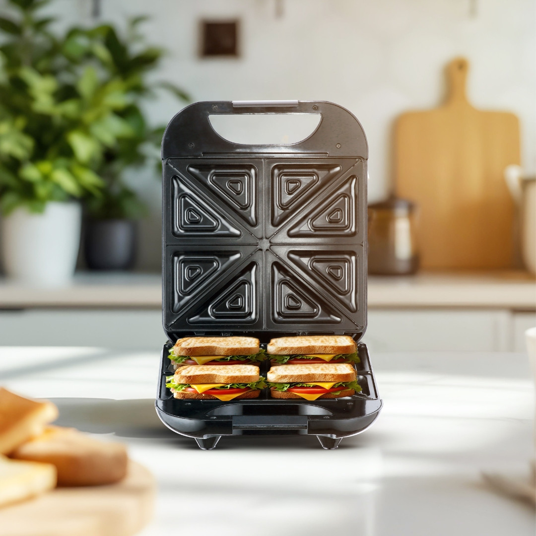 Arshia Sandwich Maker 3 in 1  Black