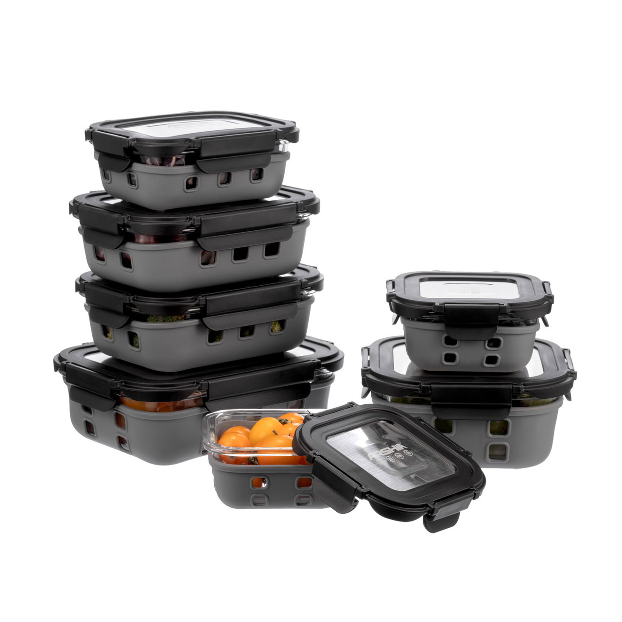 Arshia Glass Container Set