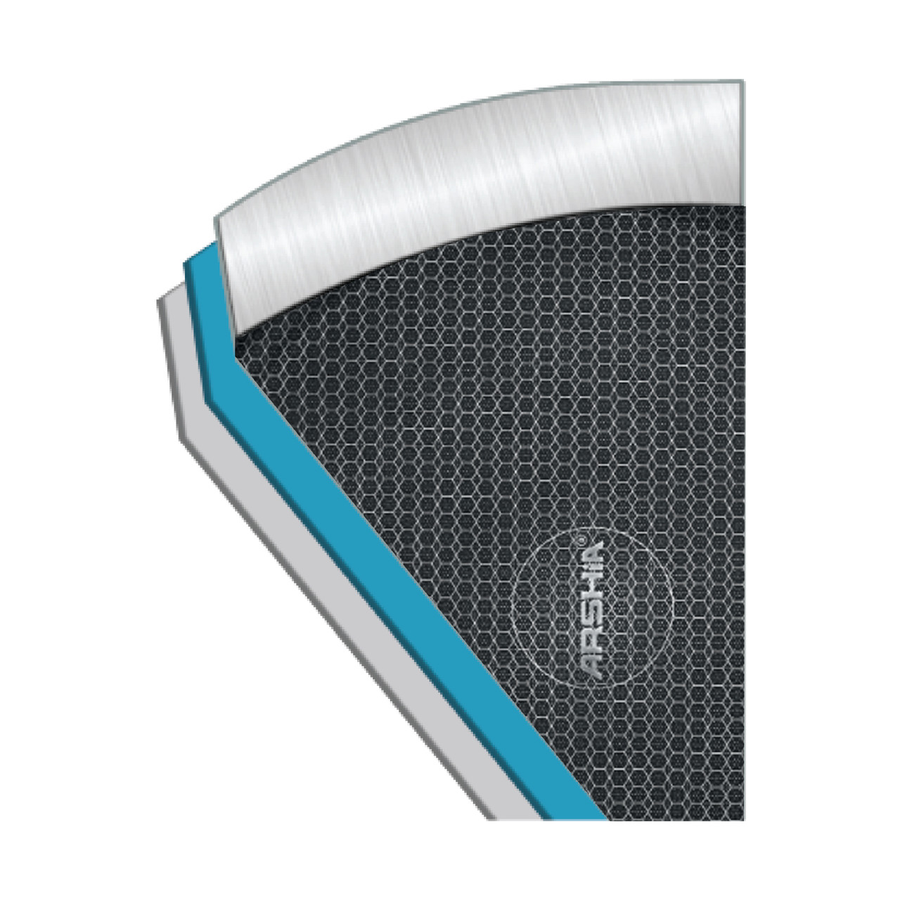 Arshia 8pcs Tri-Ply Stainless Steel Cookware