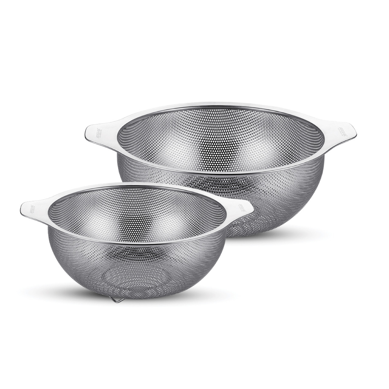Arshia 2-piece Stainless Steel Colander Set