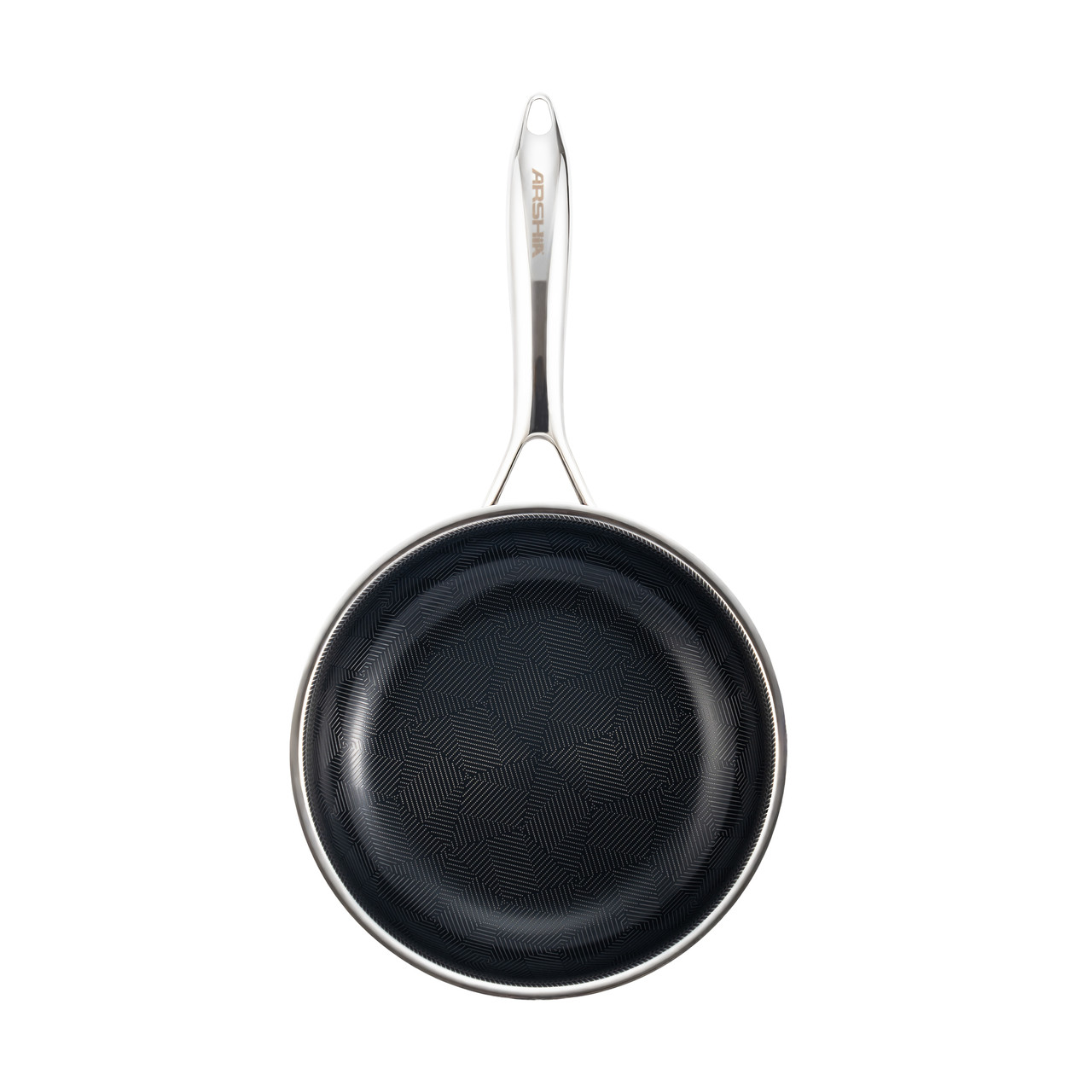 Arshia 20cm Hybrid Stainless Steel Non-Stick Fry Pan
