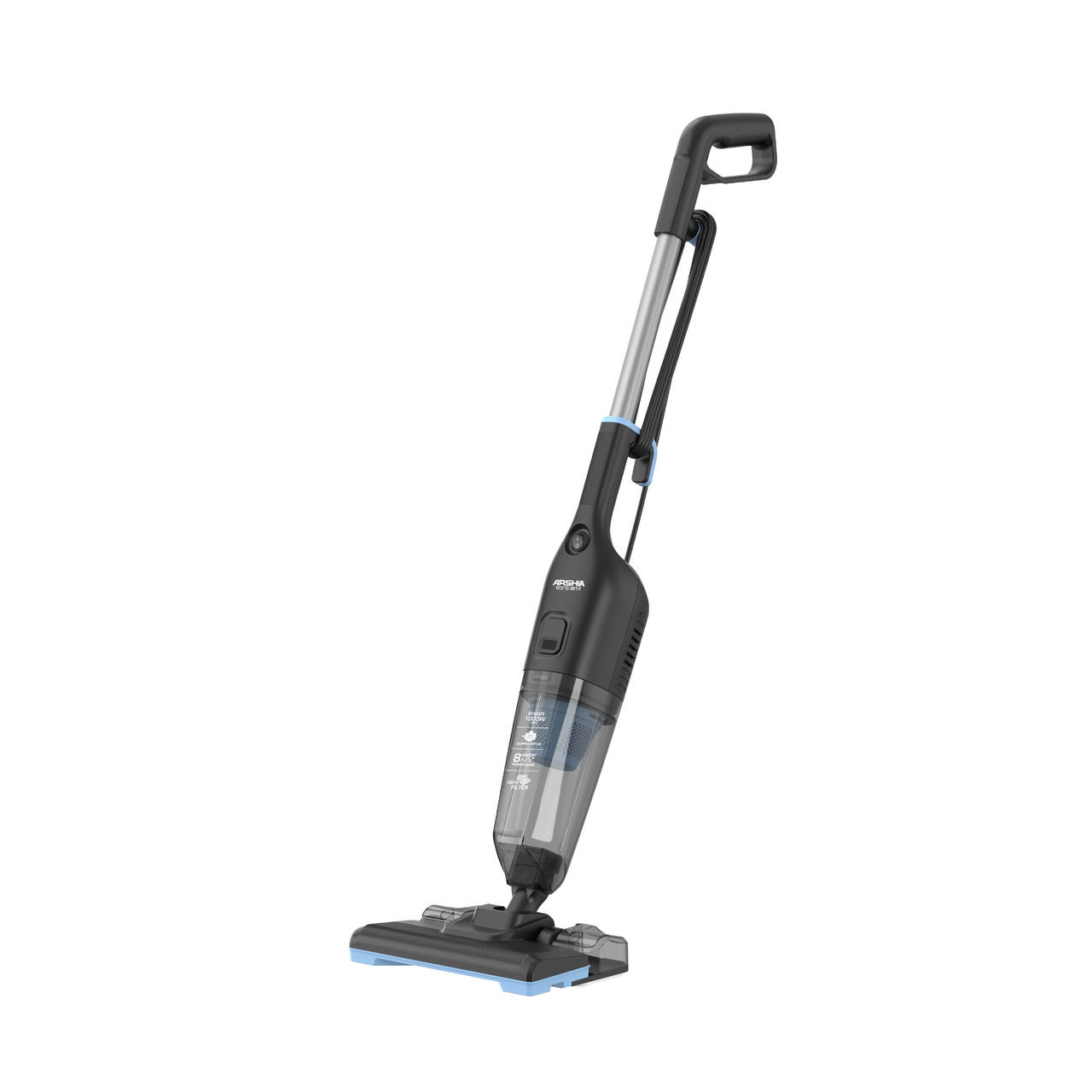 Arshia 4-in-1 Vacuum Cleaner with Mop (Black&Blue)