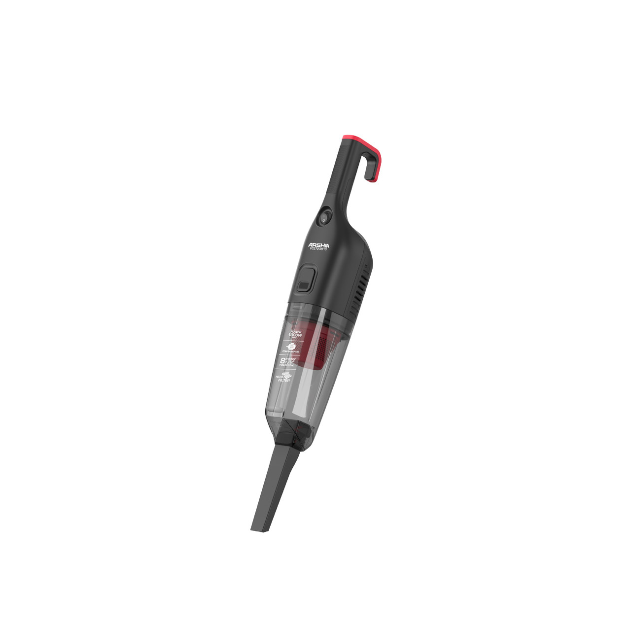 Arshia 4-in-1 Vacuum Cleaner with Mop (Black&Red)