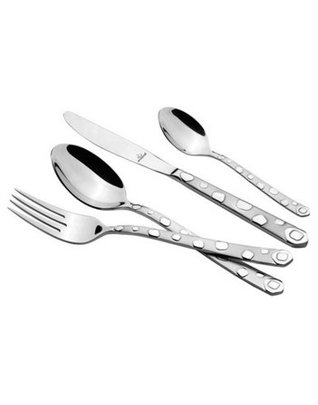 Arshia Stainless Steel Cutlery Set 24pc Silver TM150S