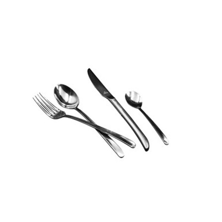 Arshia Silver Brush 24pc Cutlery Set TM548BS