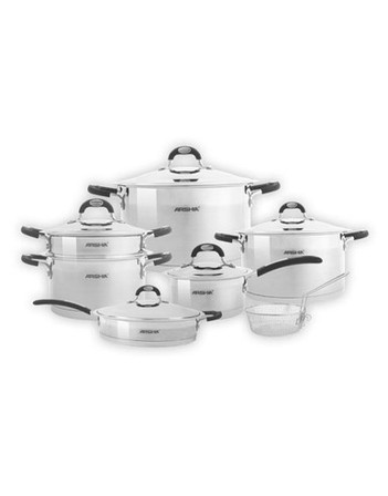 Arshia stainless steel Cookware Set 12pcs SS1401