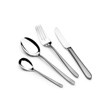 Arshia Matte Silver 48Pcs Cutlery Set  TM1111M
