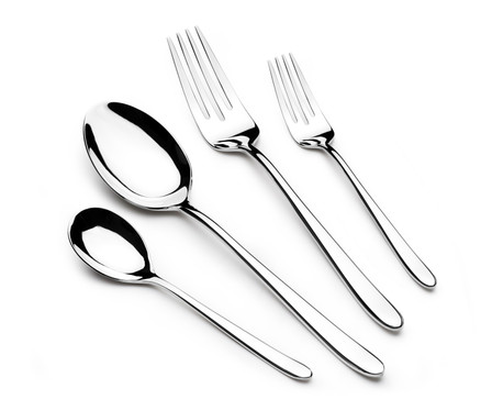 Arshia Premium Stainless Steel Cutlery Set  48Pcs Matte Silver