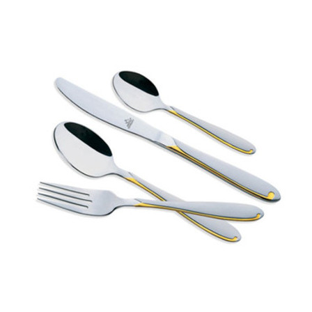 Arshia Cutlery Sets Gold and Silver  86pcs TM498GS