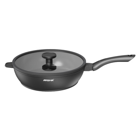 Arshia 28cm Die-Cast Aluminum Deep Fry Pan