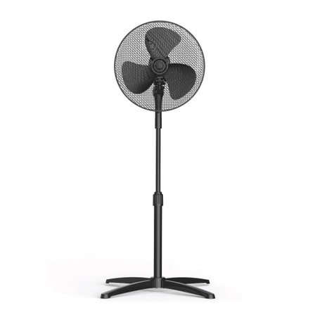 Arshia Stand Fan Black