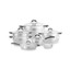 Arshia Stainless Steel Cookware 12Pc Set SS1401