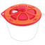 Arshia Intelligent Lid with Pot Mat | Red and Orange