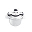 Arshia Stainless Steel Pressure Cooker 5L White
