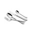Arshia Silver Matte Cutlery 38pc Set with Stand TM064S FK 9px