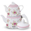 Arshia Stovetop Teapot and Kettle Assorted Colors Rose
