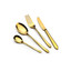 Arshia Premium Gold Cutlery Set 86 Piece TM1401G